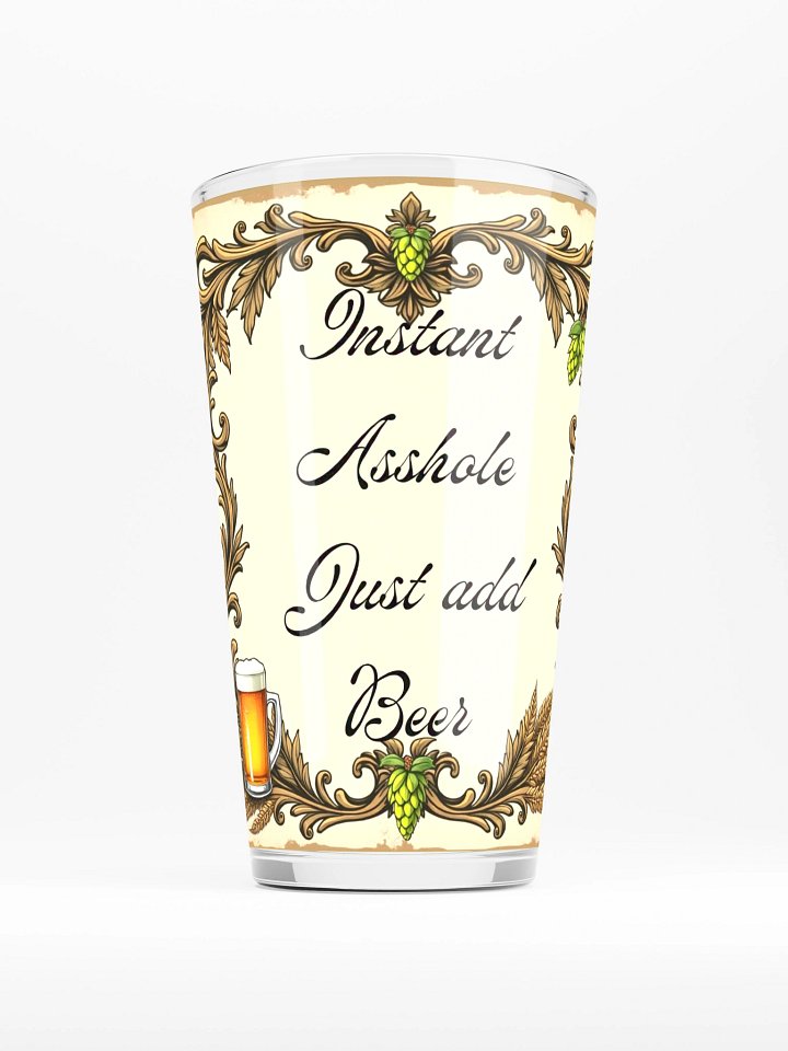 Vintage Beer Frame – Instant Asshole Just Add Beer product image (2)