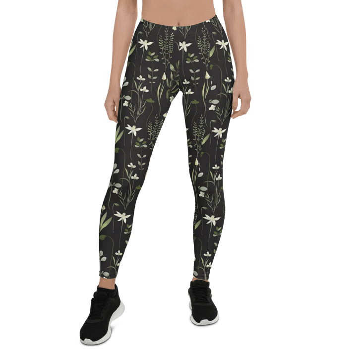 Wildflower Pattern Yoga Leggings product image (1)