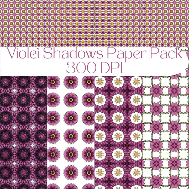 Violet Shadows Paper Pack product image (1)