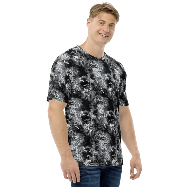 Black and White Graffiti | Crew Neck T-Shirt product image (2)