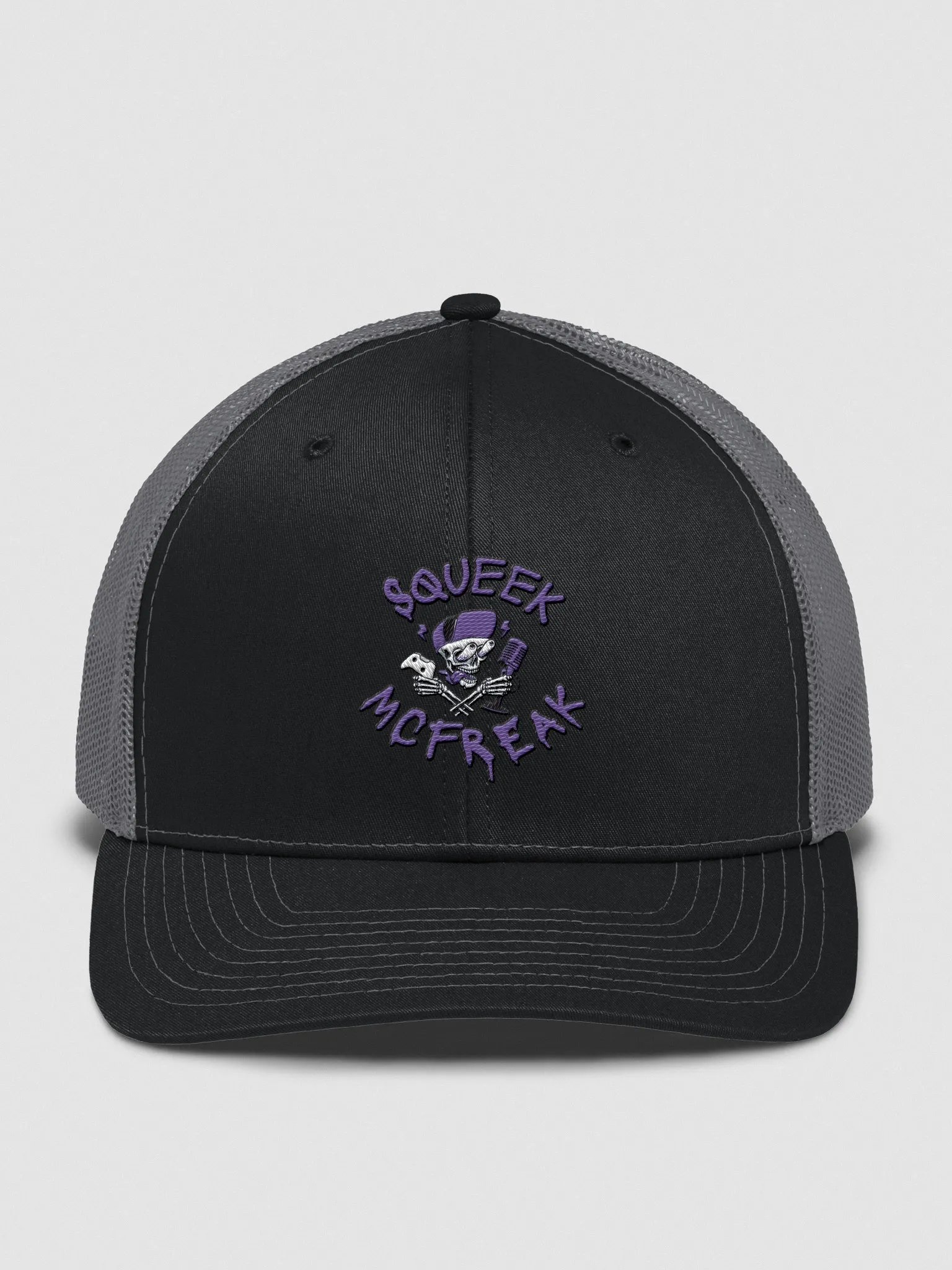 SQUEEK MCFREAK Skeleton Trucker Hat product image (1)