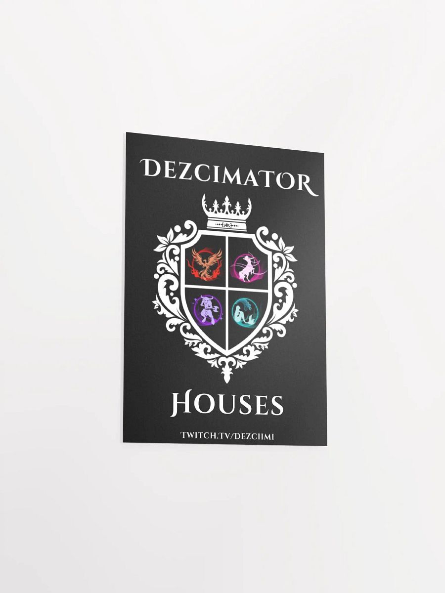Dezcimator Houses Poster product image (1)
