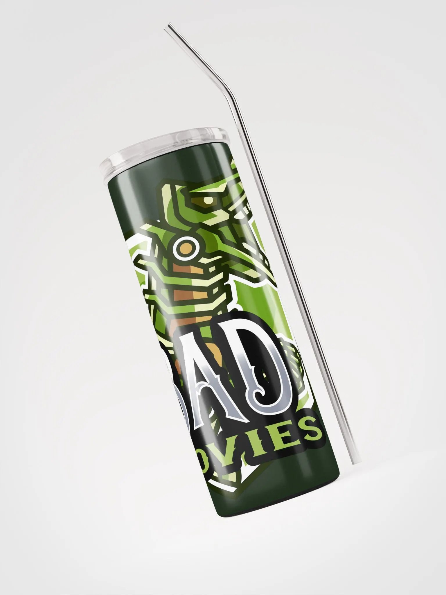 Bad Movies Mechanical Dinosaur Stainless Steel Tumbler product image (3)