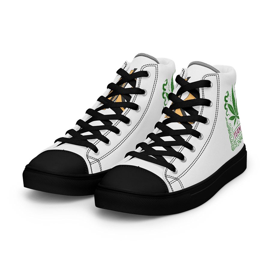 Team K V-7 Women's High Top Canvas Shoes product image (6)