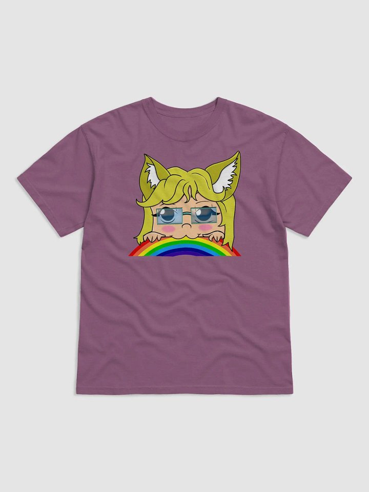 Rainbow Peek Cat Graphic Tee product image (1)