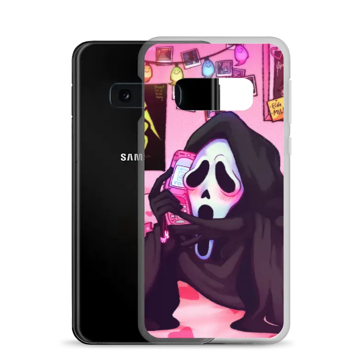Ghost on the Phone Samsung Case product image (21)