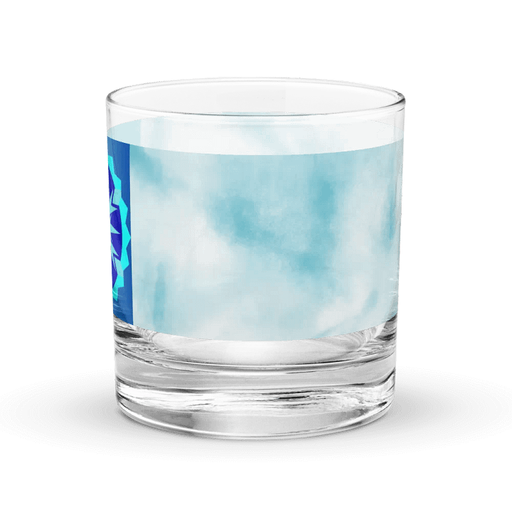 snowflake Rocks Glass product image (2)
