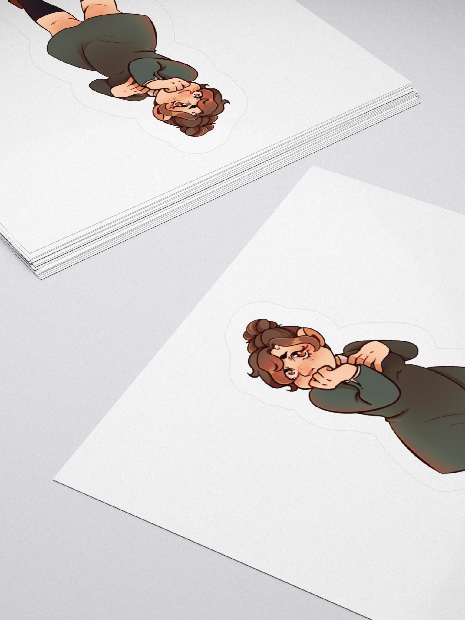 The Unlucky Girl Sticker product image (12)