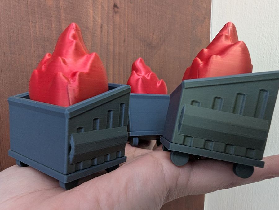 Mini Dumpster Fire Clicker product image (2)