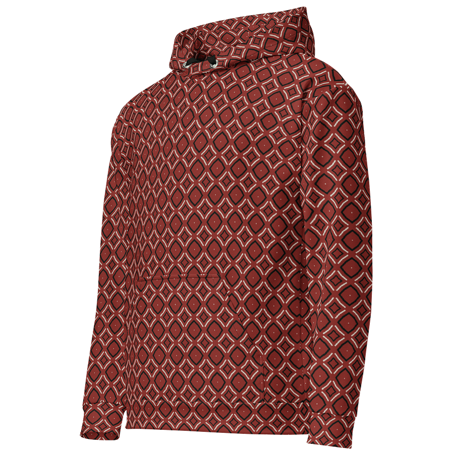 Bumble Delight Geometric Allover Print Hoodie for Men and Women product image (2)