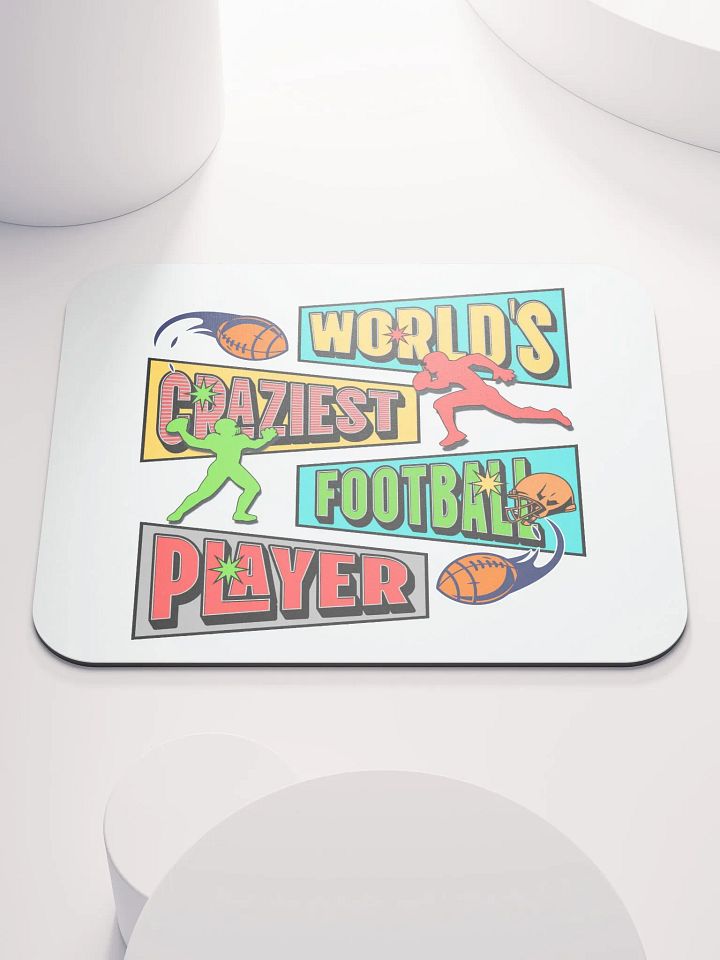 Worlds Craziest Football Player Dynamic Mouse Pad product image (2)