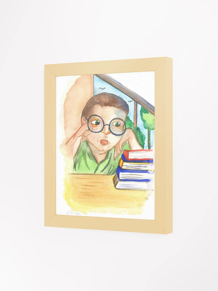 Homework...again Framed Print product image (7)