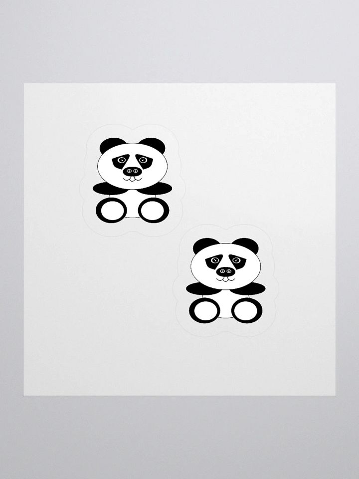 Panda Pals Vinyl Stickers product image (4)