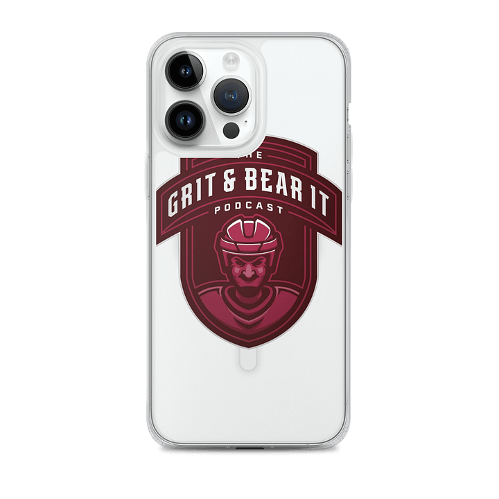 Grit & Bear It Logo iPhone Case product image (2)