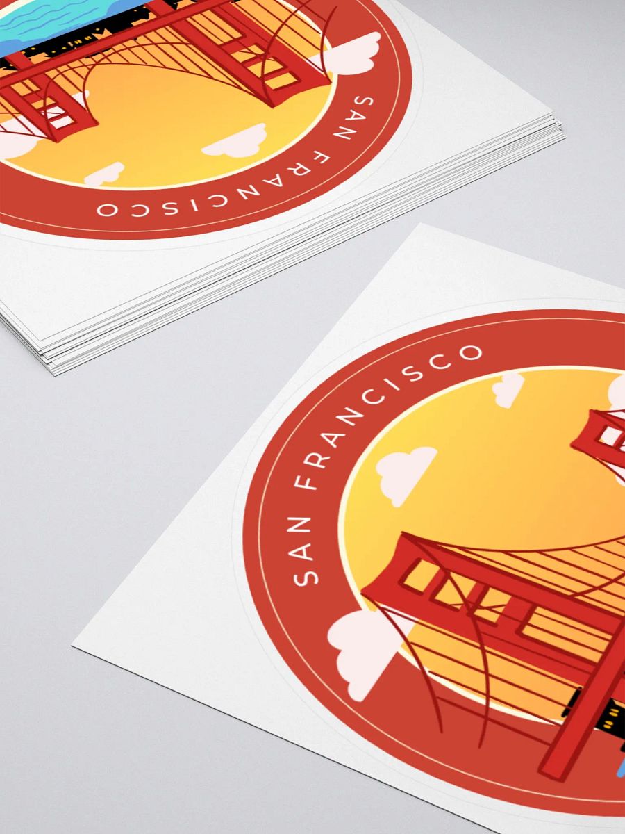 San Francisco Sticker product image (4)