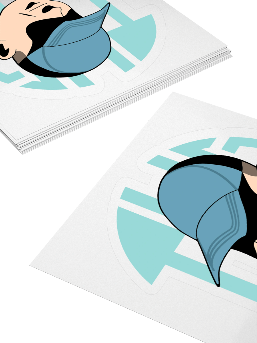 Ice Blue THG sticker set product image (12)
