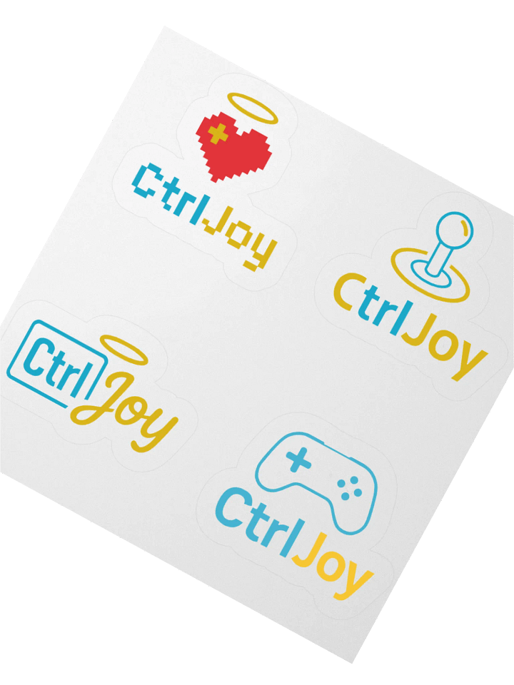 CtrlJoy Kiss Cut Sticker Set product image (5)