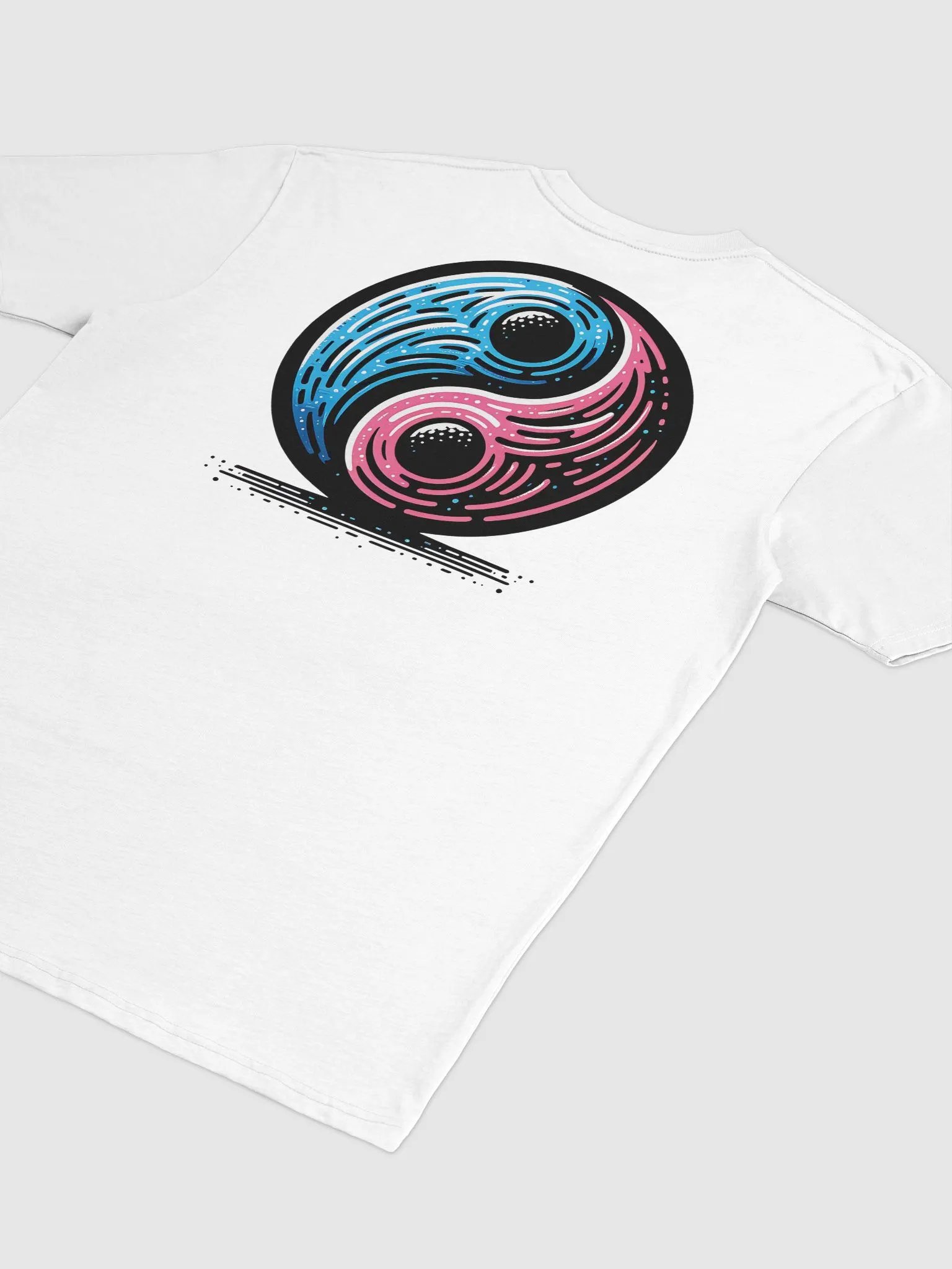 Graffiti Yin Yang T-Shirt – Street Art Meets Timeless Balance 🎨 product image (19)