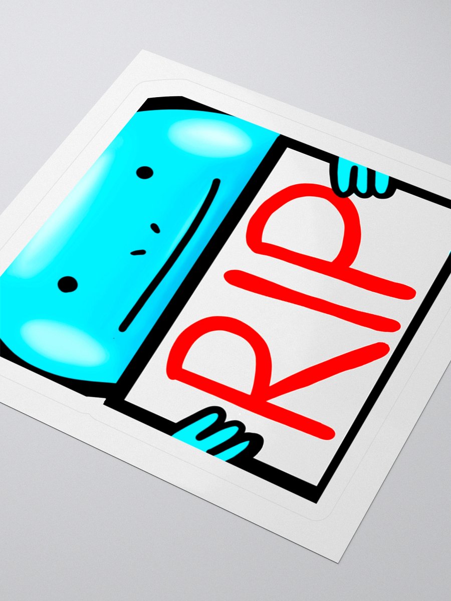 Blue Quag Vinyl Stickers (3" x 3") product image (3)