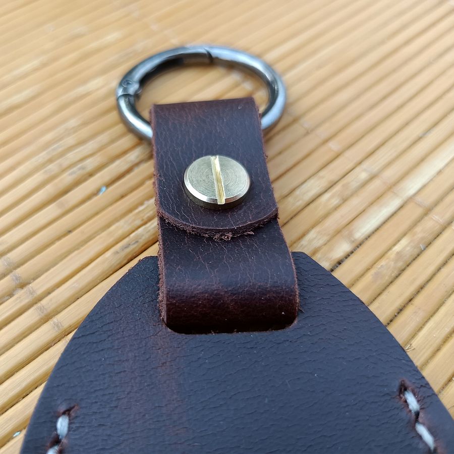 MEEBOY Handmade Keychain Leather Protective Key Holder,broken car key sleeve product image (7)