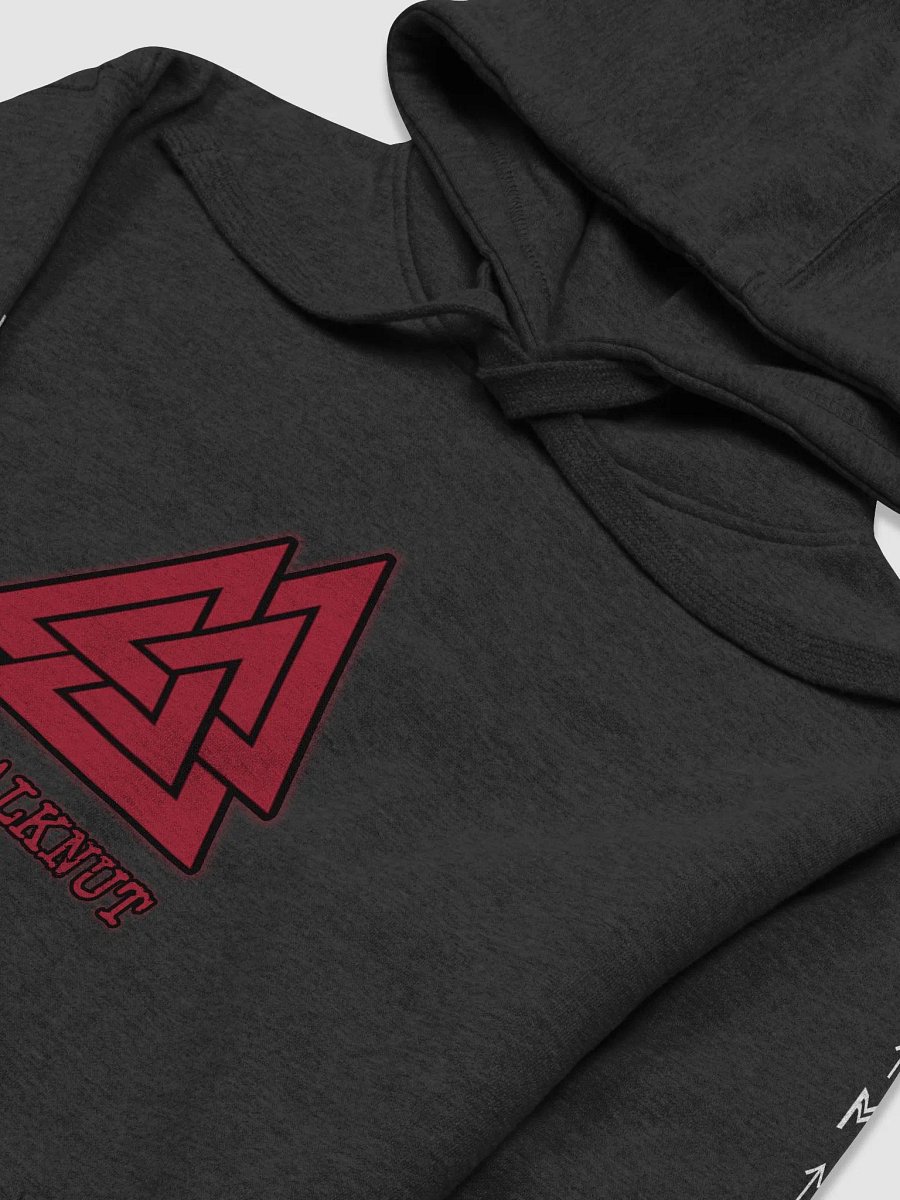 Red Valknut Raider Hoodie product image (3)