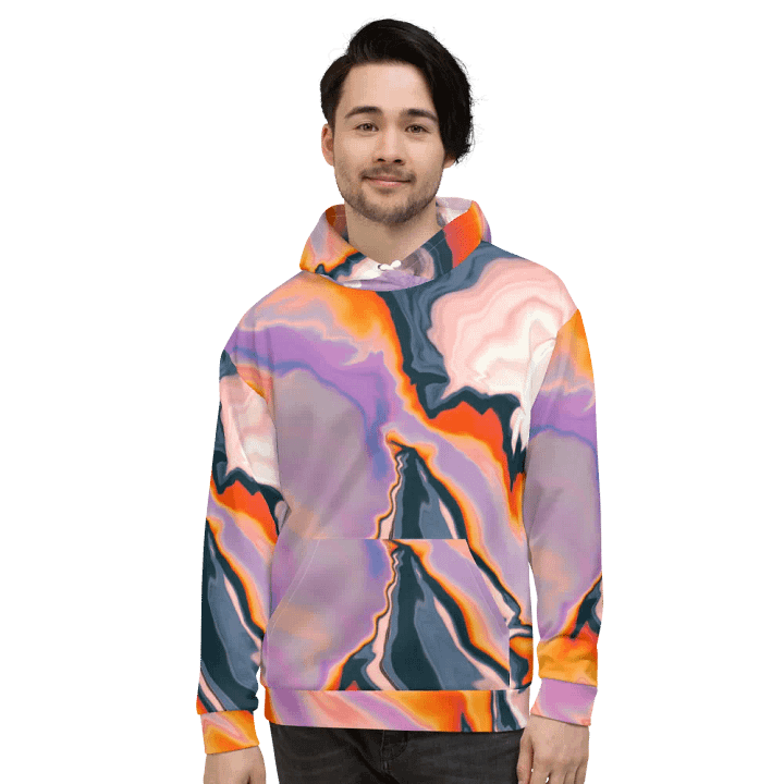 Marbled Dreams Unisex Hoodie product image (1)