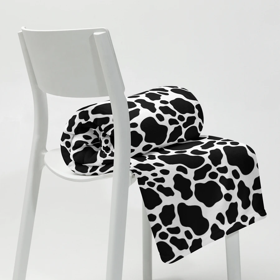 Cow Skin Blanket - Black & White product image (9)