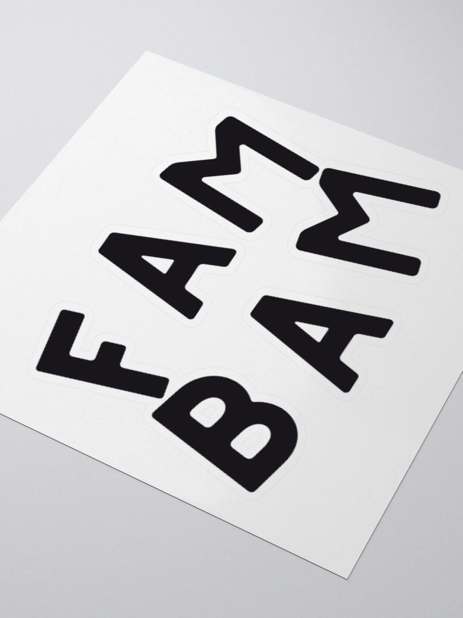 Fam Bam Sticker product image (3)