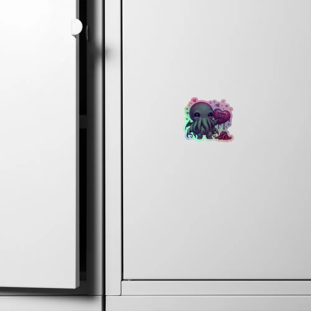 Remember Cthulhu Holographic Sticker product image (6)
