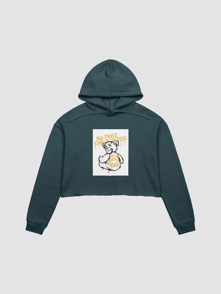 Thug Teddy Crop Hoodie product image (3)