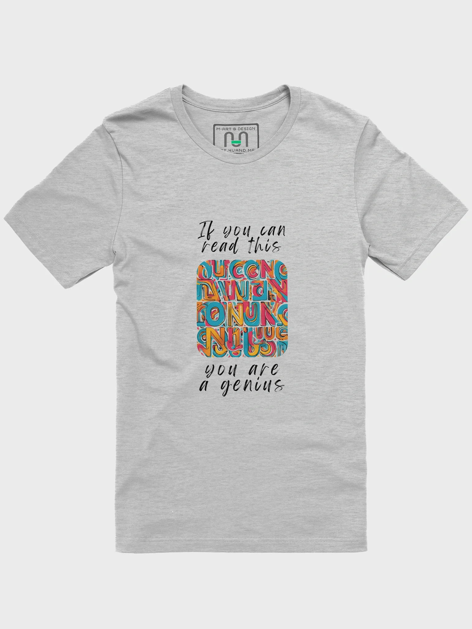 Vibrant Letter Abstract T-Shirt product image (1)