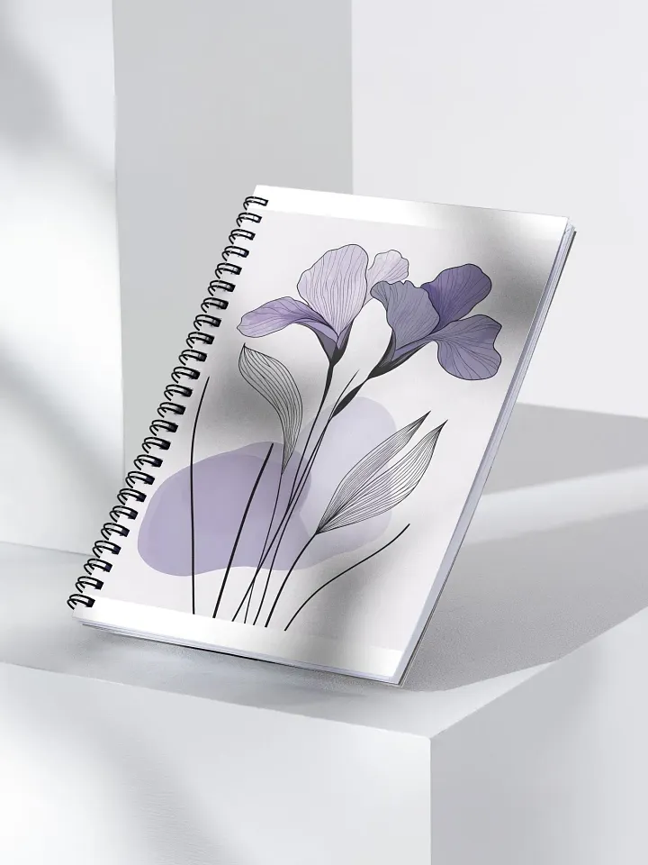 Iris Spiral Notebook product image (2)