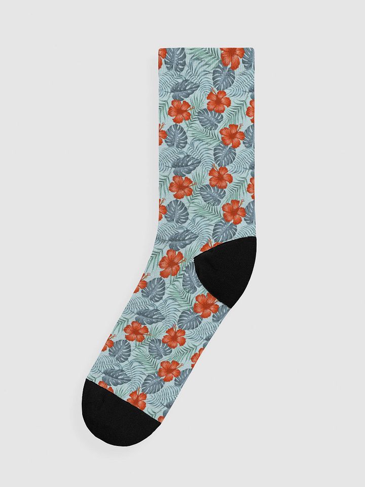 Palm Paradise | Premium Sustainable Crew Socks product image (1)