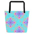 Pretty Pastel Bow Pattern All Over Print Tote product image (1)