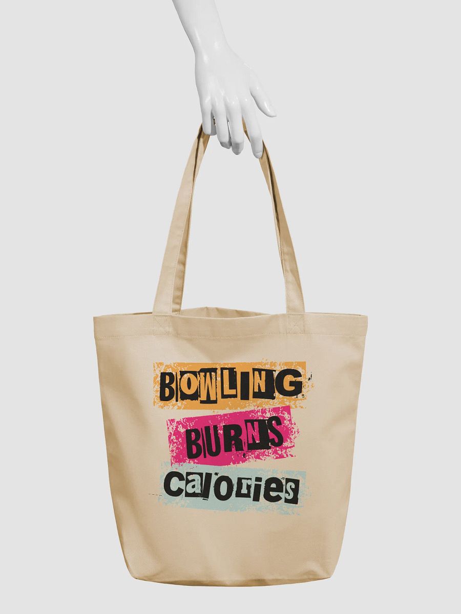 Bowling Burns Calories Tote Bag product image (6)