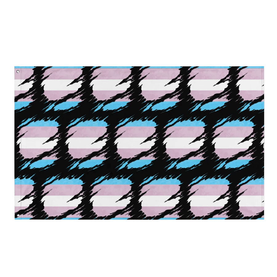 Illusionary Zigzag All-Over Flag product image (1)