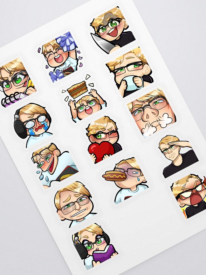 Medusa Emote Stickers product image (1)
