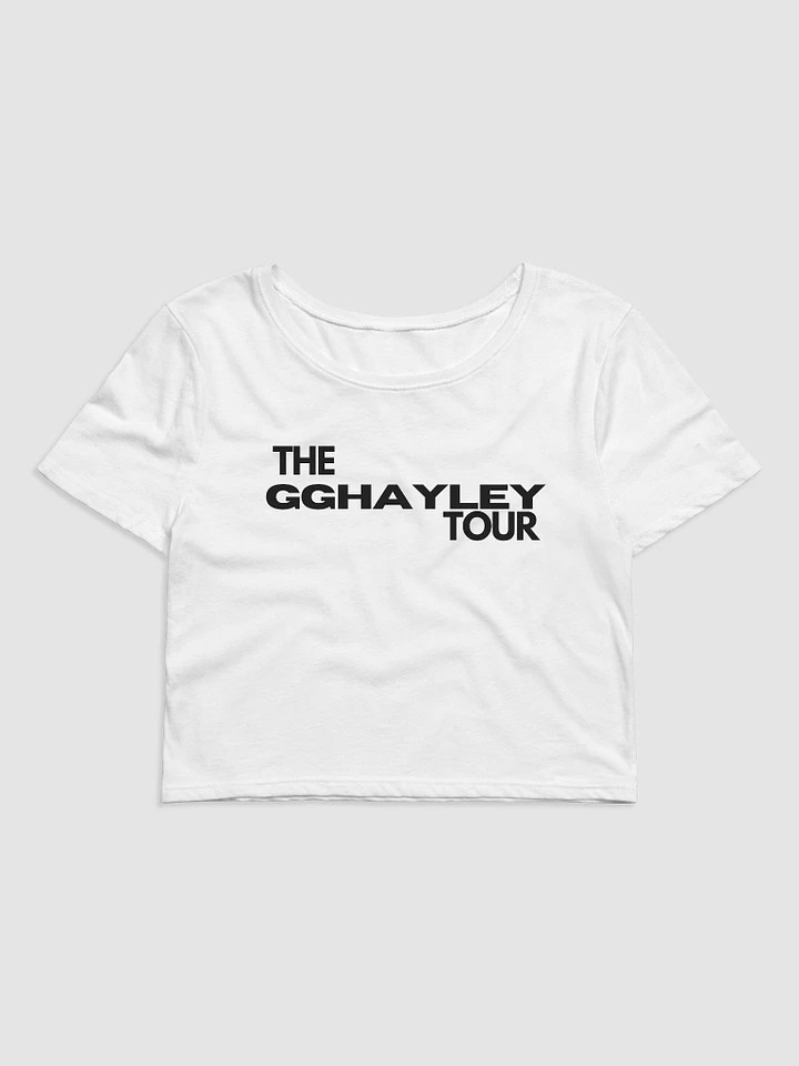 The ggHayley Tour Crop Tee product image (1)