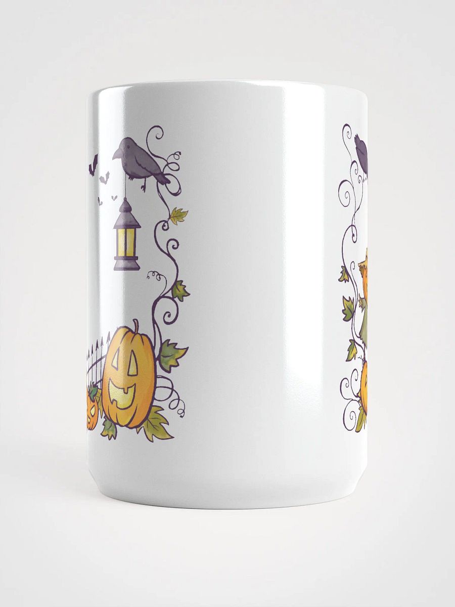 Halloween Season Colorful Pattern White Shiny Mug product image (5)