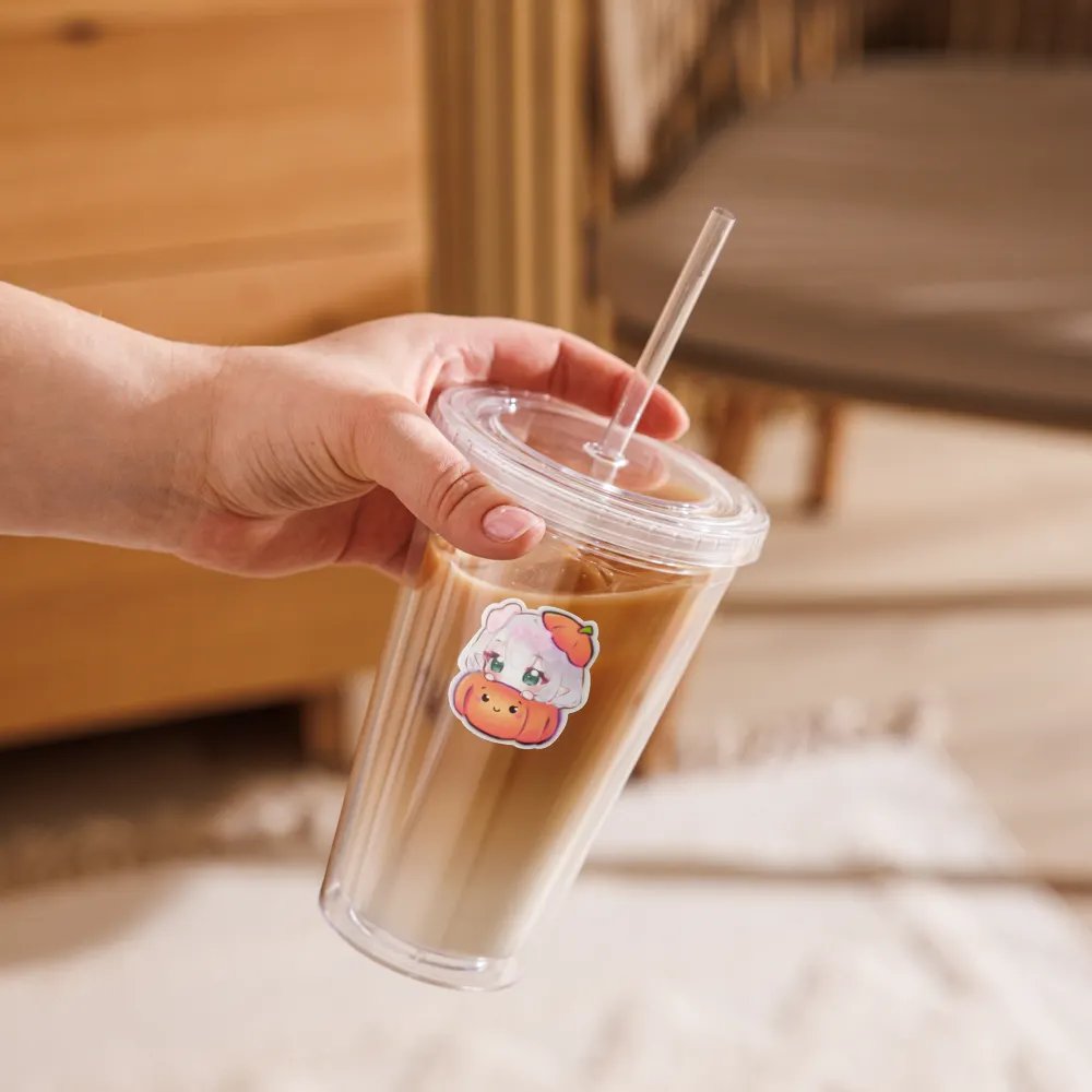 Nemxi's Pumpkin Peeker Double Wall Tumbler product image (9)