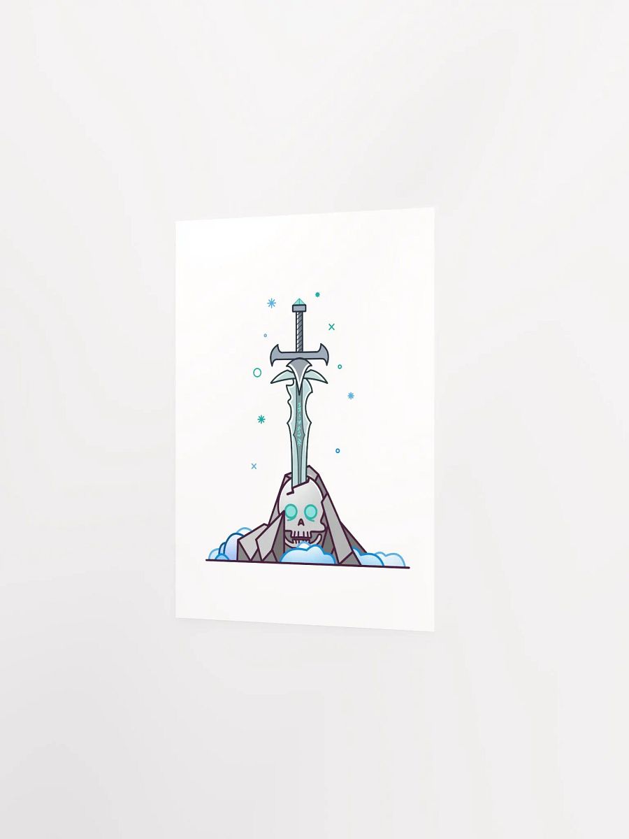 Sword in the Skull - Lich Variation - Poster product image (2)