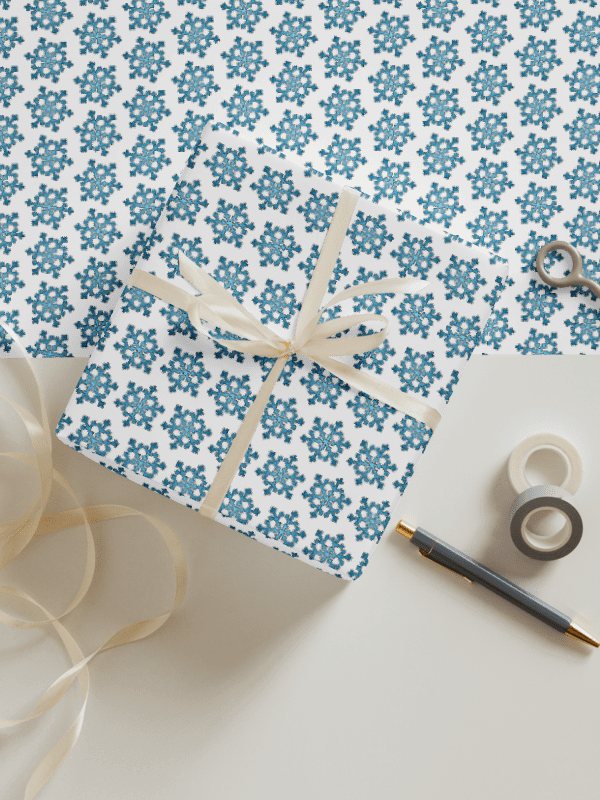 Snowflake - Wrapping Paper Sheets (3) product image (3)
