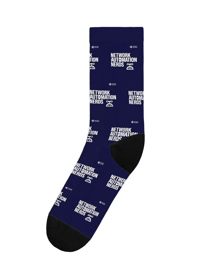 Eco-Friendly Nerd Crew Socks product image (1)