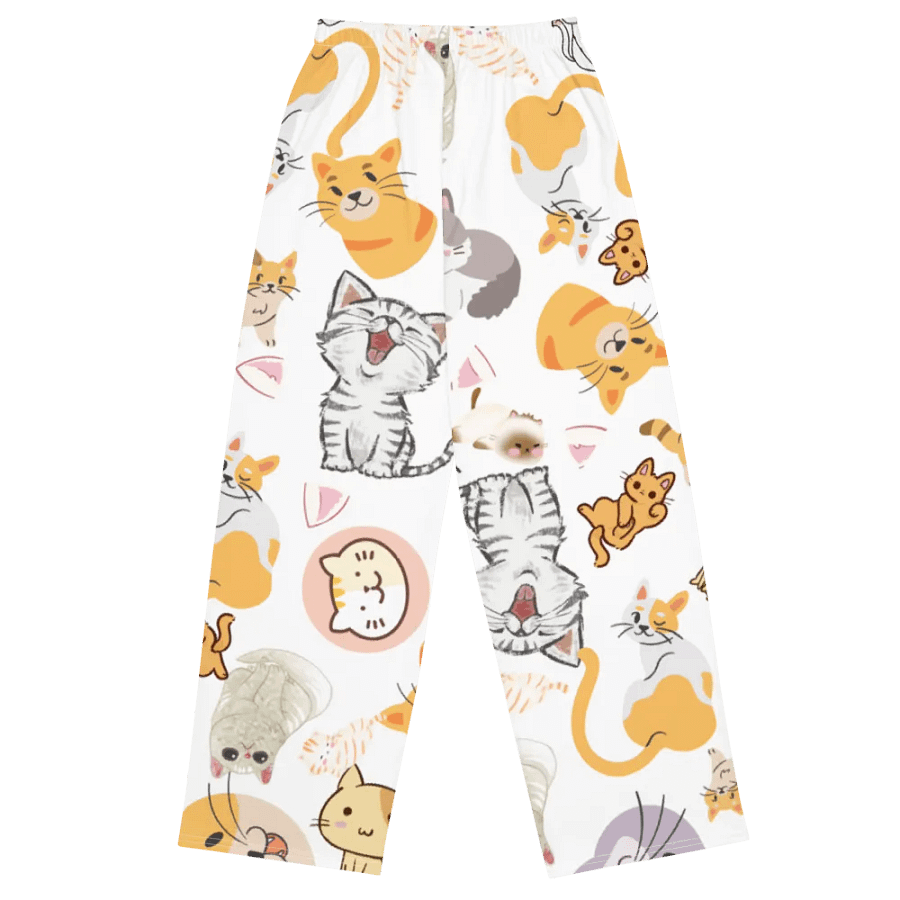 Funny laughing cute cats pattern product image (8)