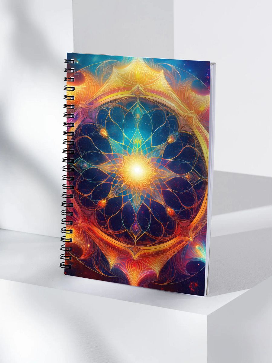 Spiral Notebook bright cosmos product image (4)