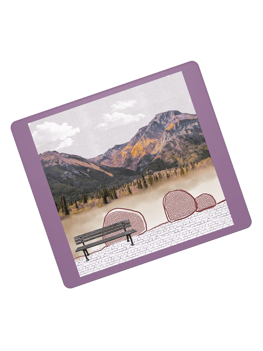 Purple Mountains Gaming Mouse Pad product image (7)