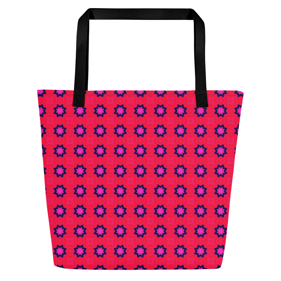 Abstract Red Tote Bag product image (2)