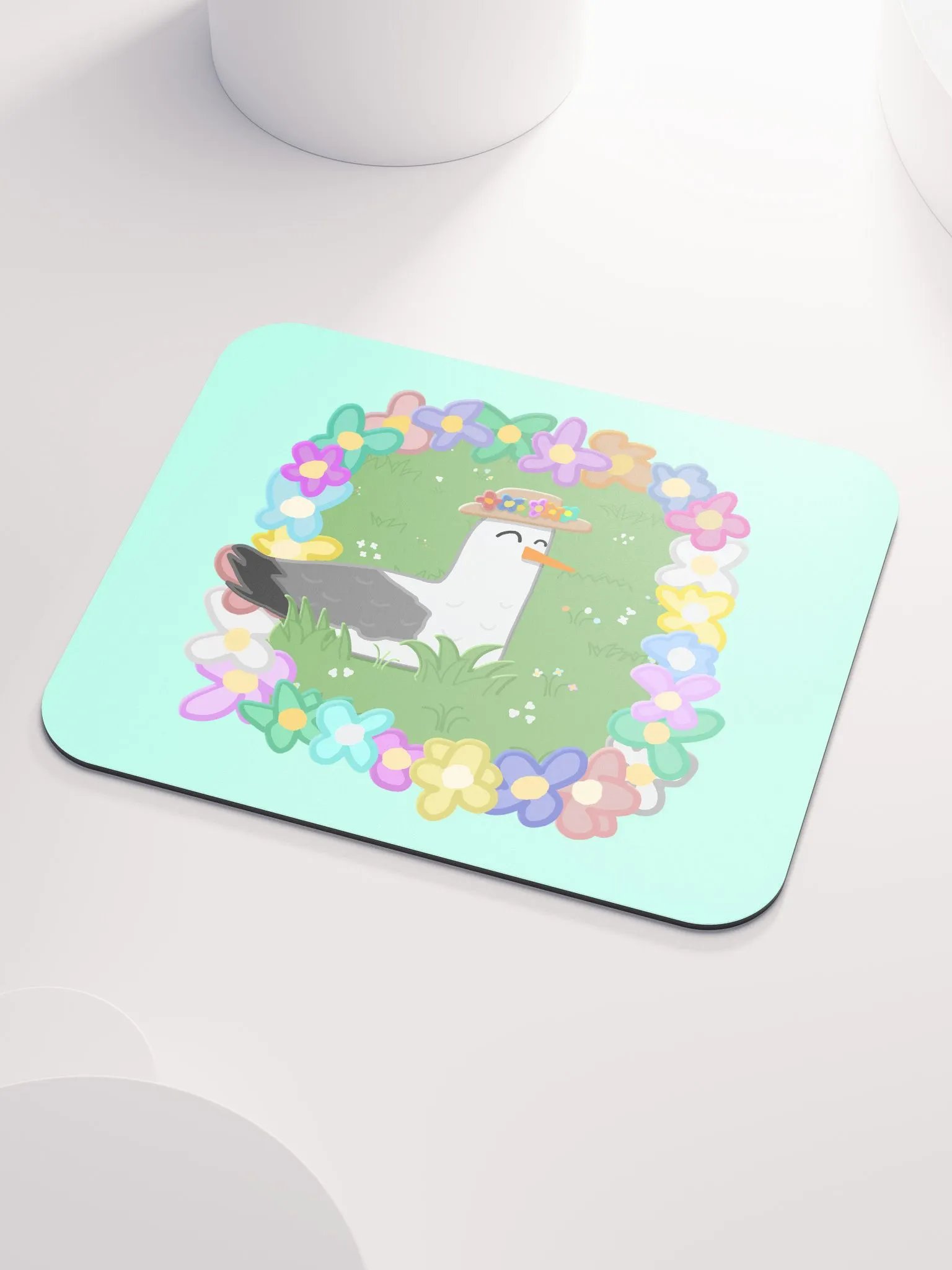 Daisy Gull Mouse Pad product image (3)