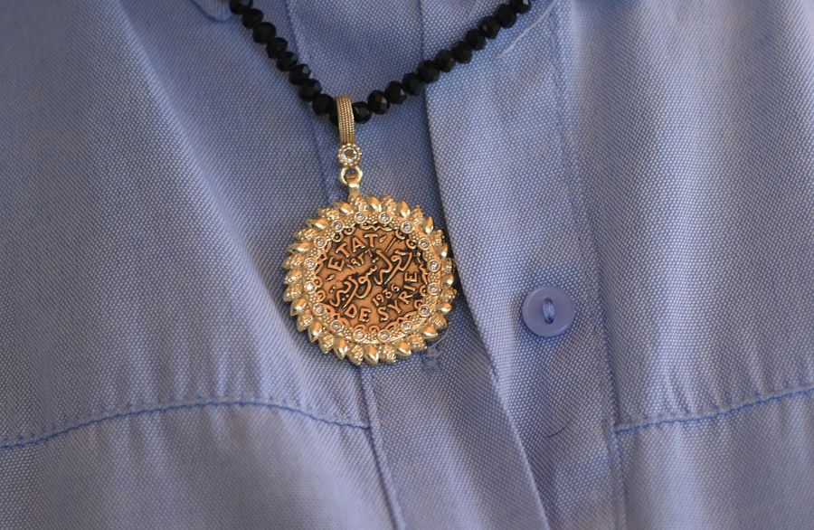 عقد مشغول على 5 قروش دولة سوريا 1936 product image (2)