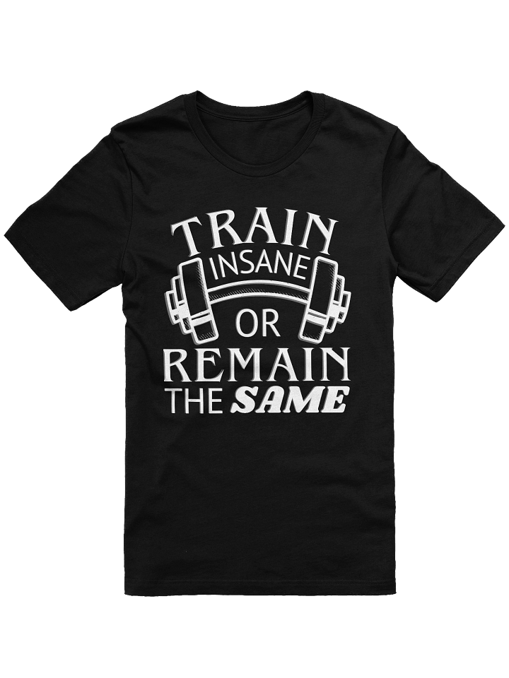 Train Insane or Remain the Same T-Shirt product image (1)